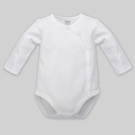 Pinokio zavinovacie body - White - dlhý rukáv